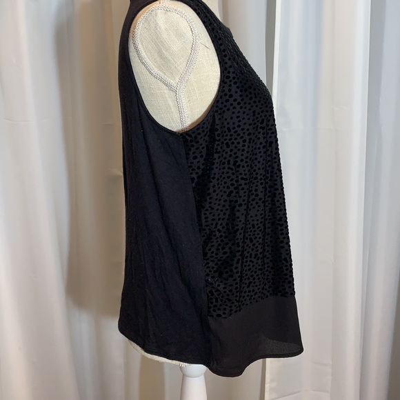 Like new! Apt. 9 Black Tank Top - Picture 4 of 7